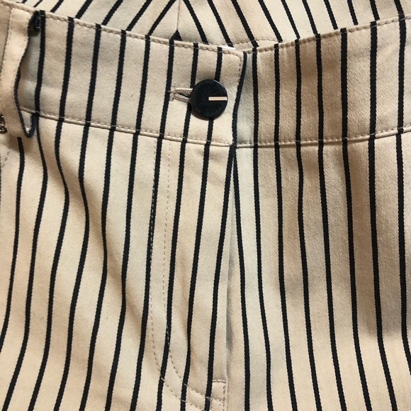 Per se pants size 2 Tan and black stripe very striking! - Picture 2 of 7